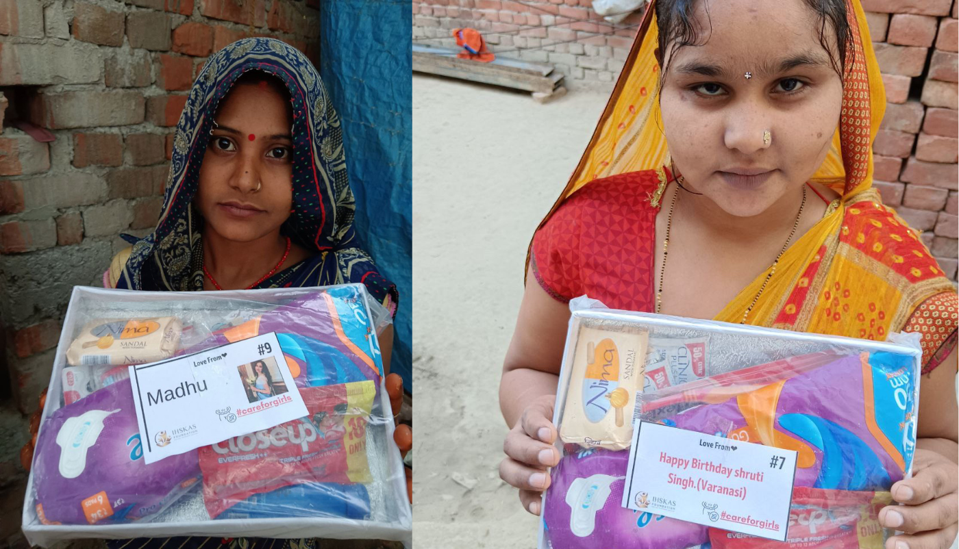 Project HER (Hygiene, Empowerment, and Respect) - Sponsor Girls Hygiene Kit for homeless girls to protect them from Period Poverty